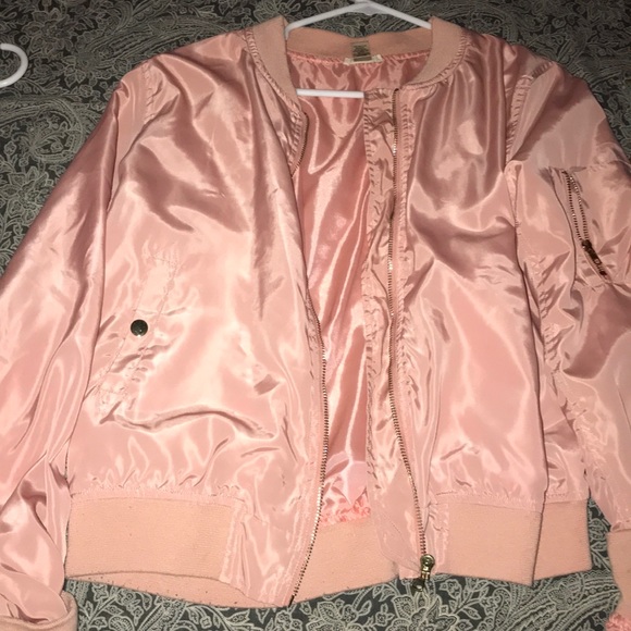 Wet Seal Jackets & Blazers - Pink bomber Jacket